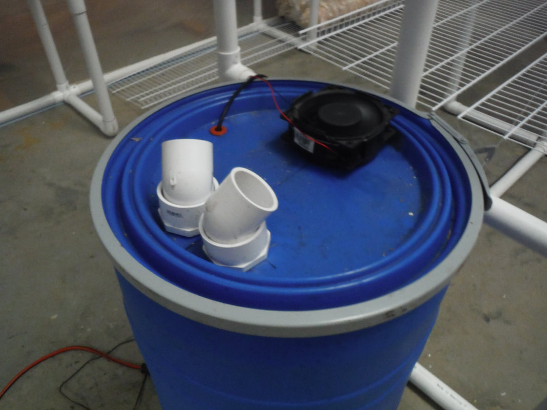 3pk 9 1/2" Red Frog Air Diffusers; More Air Circulates the entire 5 Gal Bucket 